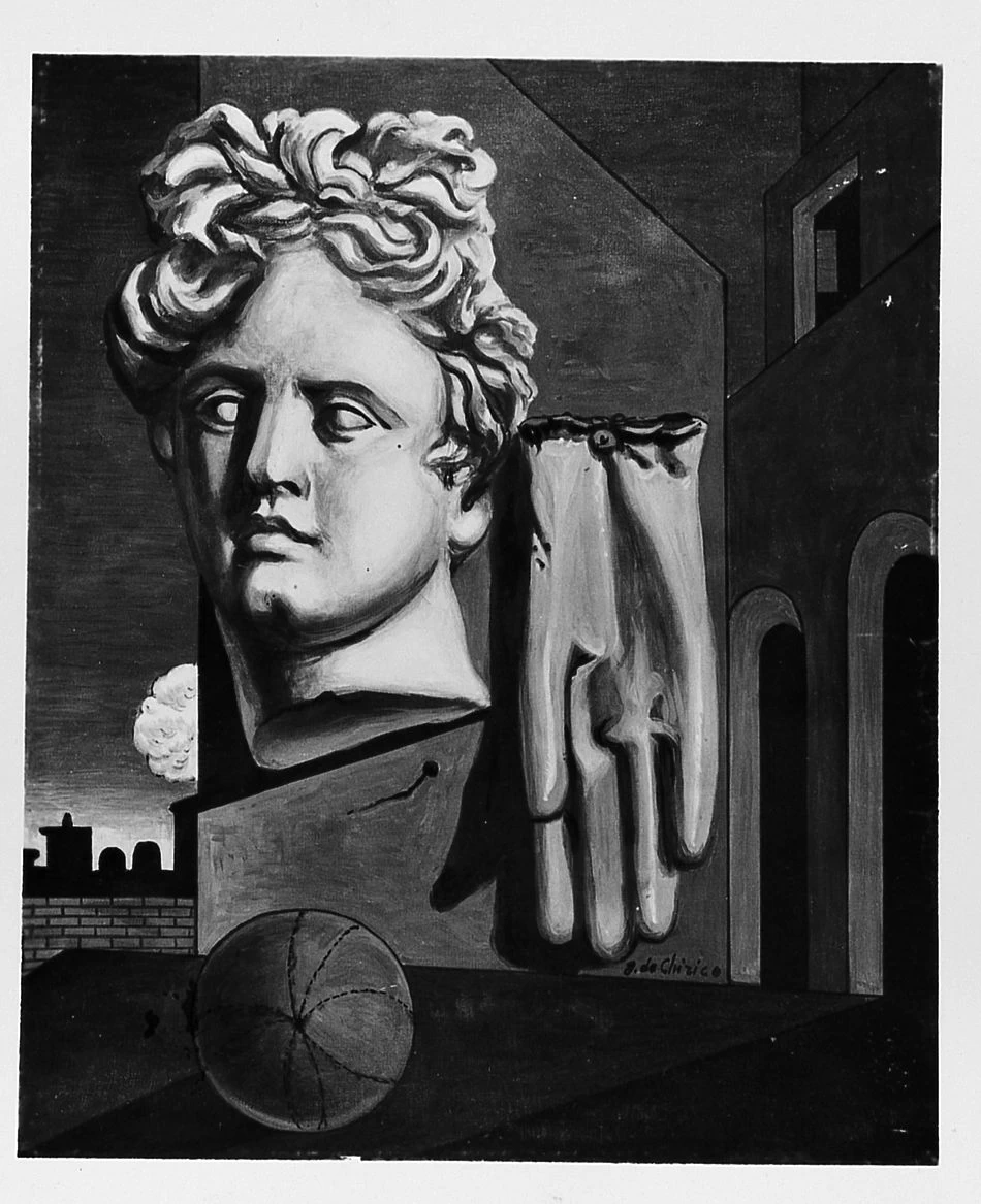 Giorgio De Chirico - Composizione metafisica, Palazzo Pitti, Firenze